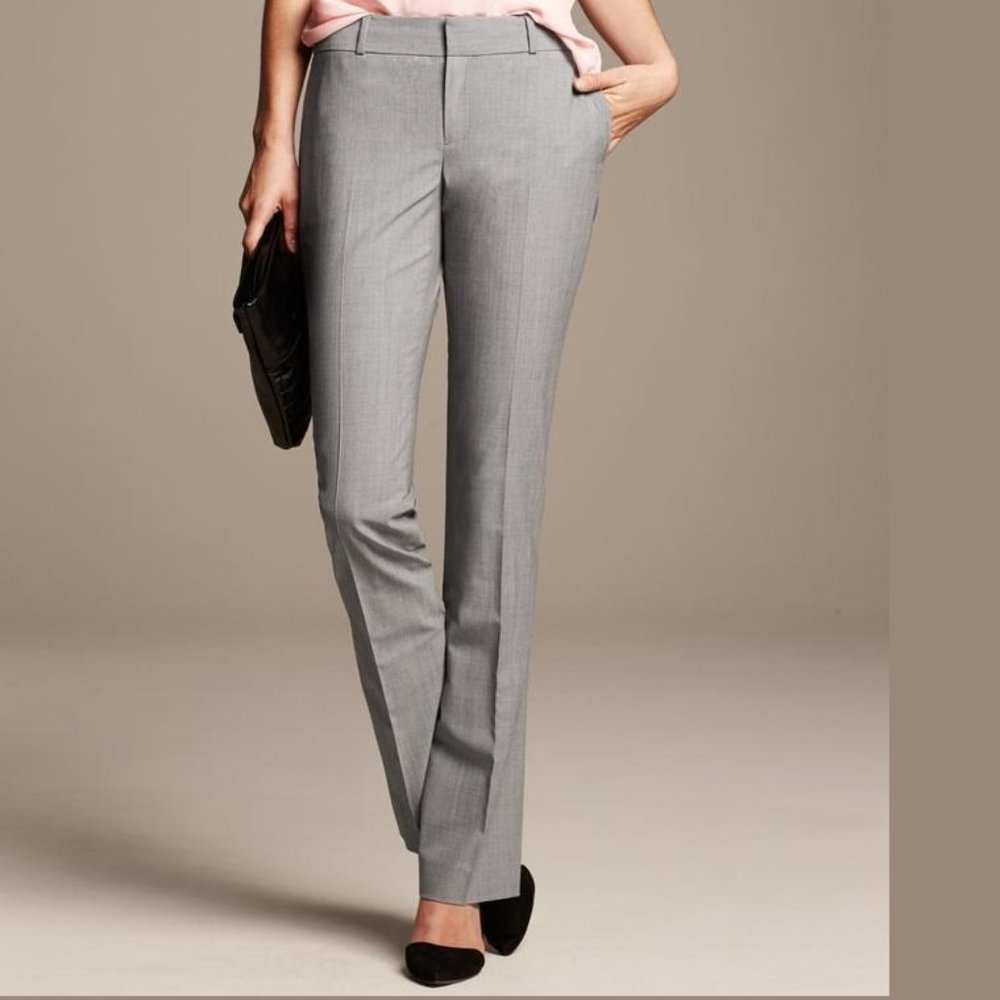 Banana Republic Womens Size 0 Martin Fit Wide Leg
